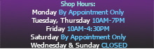 Locations Hours